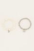 Stretch ringen set met sterren