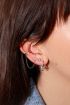 Studs bloemetje lichtroze steen | My Jewellery