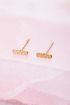 Studs love in rondje | Studs | My Jewellery