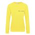 MY Jewellery sweater geel met tekst