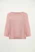 Oversized trui met strik roze, Truien My Jewellery