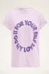 Lila shirt do it for yourself | My Jewellery