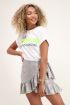 Wit T-shirt met print | Wit t-shirt dames | My Jewellery