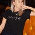 Zwart t-shirt met tekst en sterren, My Jewellery