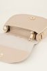 Beige tas met ring | Heuptasje My Jewellery