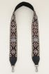 Paars tassenhengsel bohemian | Tashengsel bij My Jewellery