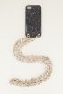 Beige telefoonketting | Telefoonhoesje met koord van My Jewellery