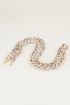 Beige telefoonketting | Telefoonhoesje met koord van My Jewellery