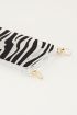 Telefoonhoesje zebra, telefoonhoesje met koord