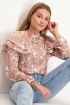 Top met paisley print & volants | My Jewellery