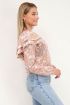 Top met paisley print & volants | My Jewellery