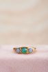 Triple mint leaves ring | My Jewellery