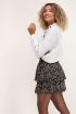 Grijze trui met ruffle & rits | Truien | My Jewellery