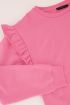 Roze sweater met ruffles | My Jewellery