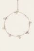 Vintage armband met lila kralen & muntjes | My Jewellery