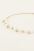 Vintage armband met parels & bolletjes