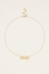 Vintage ketting met bedel