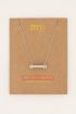 Vintage ketting met bedel