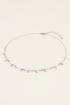 Vintage ketting met roze kralen & muntjes | My Jewellery