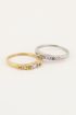 Vintage klassieke ring pastel