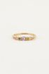 Vintage klassieke ring pastel
