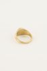 Vintage zegelring rode kristal | Ringen | My Jewellery