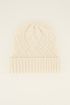 Witte muts met kabels | My Jewellery