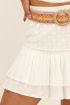 White skirt with embroidery | My Jewellery