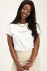 Wit shirt C'est La Vie