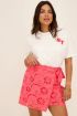 Wit T-shirt met MY tekst | My Jewellery