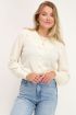 Wit vestje met kraag | My Jewellery