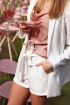 Witte blazer casual, witte blazer