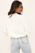 Witte blouse met kanten bandjes | My Jewellery
