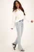 Witte blouse met kanten bandjes | My Jewellery