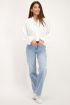 Witte blouse met wijdvallende mouwen | My Jewellery
