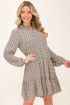 blousejurk met rode bloemenprint | My Jewellery
