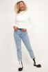 Witte crop top