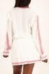 Witte rok met gekleurde embroidery | My Jewellery
