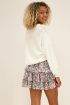 Witte rok met smock & paisley print | My Jewellery
