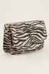 Witte schoudertas met zebraprint | My Jewellery