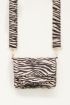 Witte schoudertas met zebraprint | My Jewellery