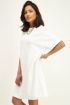 Witte sweater dress