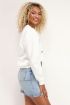 Witte sweater smiley print | Sweaters | My Jewellery