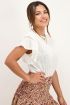 Witte top linnen look | Top | My Jewellery