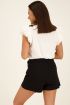 Witte top met volants | My Jewellery