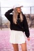 Witte skort met plissé | Skorts | My Jewellery