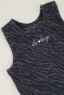 Lichtgrijze sport top zebra | My Jewellery