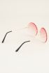 Ronde zonnebril | Zonnebril roze glazen | My Jewellery