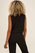 Zwart gilet met dubbele knoop | My Jewellery