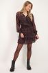 Zwart rokje met paisley print